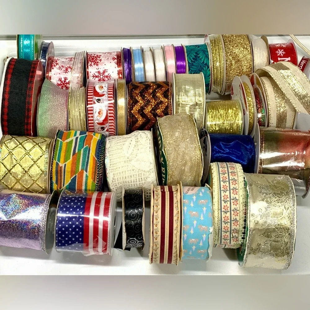 Assorted Decorative Ribbon Collection